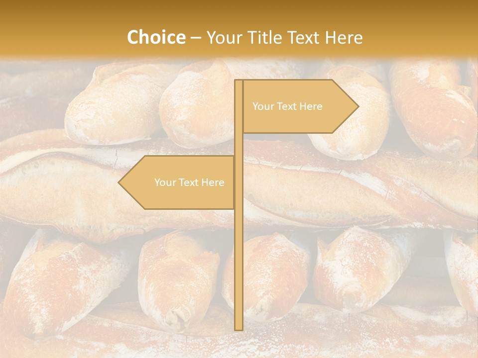 French Baguettes PowerPoint Template