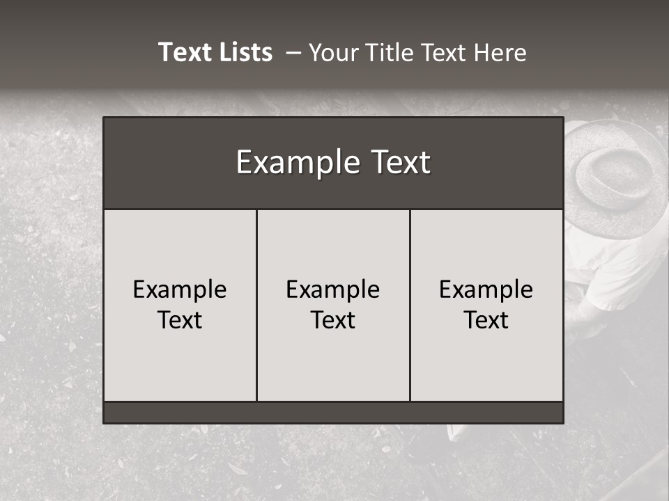 Old Man Sitting On Steps Alone, Hdr Image PowerPoint Template