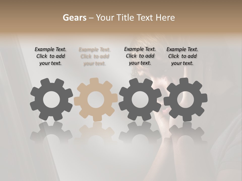 Cyber Bullying Concept PowerPoint Template