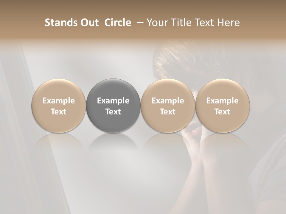 Cyber Bullying Concept PowerPoint Template