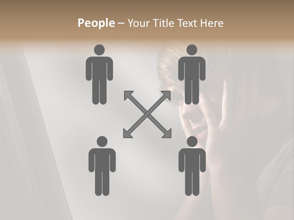 Cyber Bullying Concept PowerPoint Template