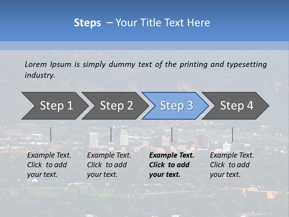 Attractive Female Businesswoman In The Office, Work Overload. Studio Shot. PowerPoint Template