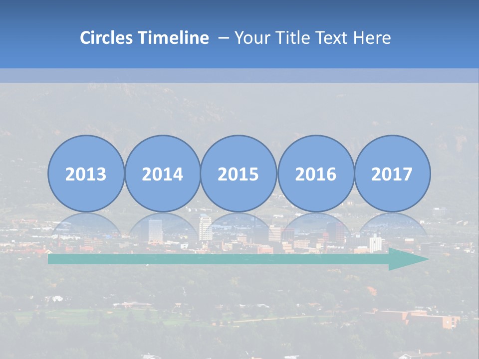 Attractive Female Businesswoman In The Office, Work Overload. Studio Shot. PowerPoint Template