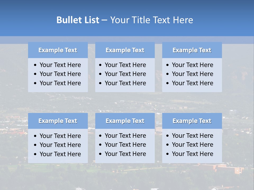 Attractive Female Businesswoman In The Office, Work Overload. Studio Shot. PowerPoint Template