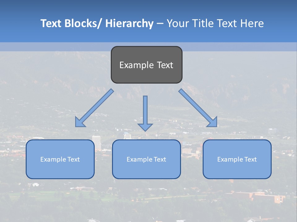 Attractive Female Businesswoman In The Office, Work Overload. Studio Shot. PowerPoint Template