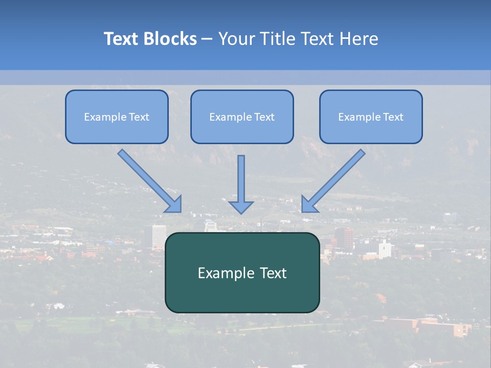 Attractive Female Businesswoman In The Office, Work Overload. Studio Shot. PowerPoint Template