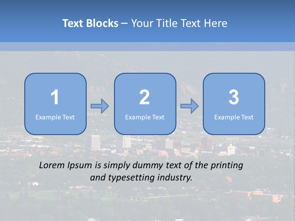 Attractive Female Businesswoman In The Office, Work Overload. Studio Shot. PowerPoint Template
