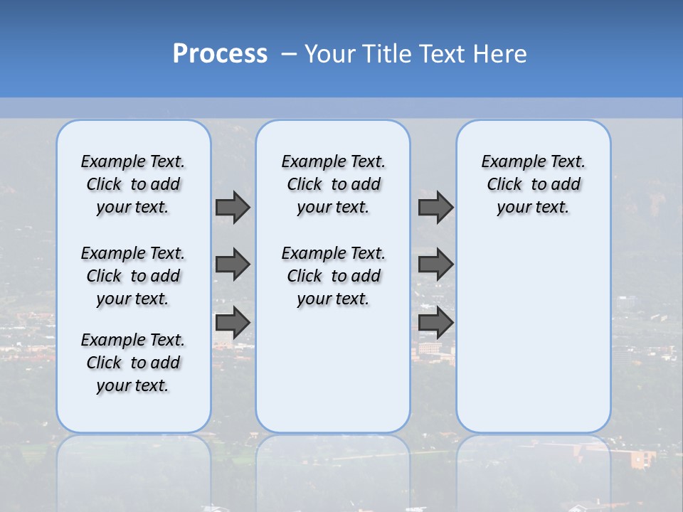 Attractive Female Businesswoman In The Office, Work Overload. Studio Shot. PowerPoint Template