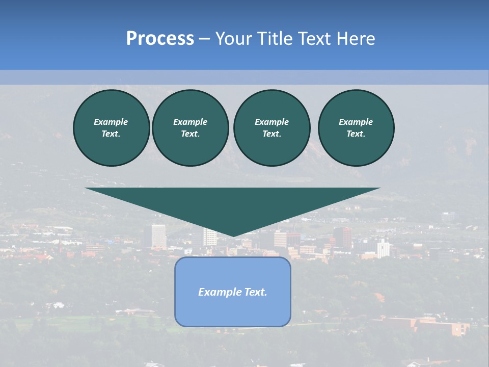 Attractive Female Businesswoman In The Office, Work Overload. Studio Shot. PowerPoint Template