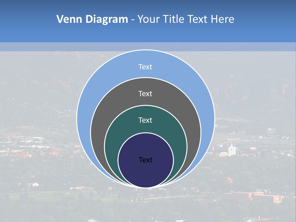 Attractive Female Businesswoman In The Office, Work Overload. Studio Shot. PowerPoint Template