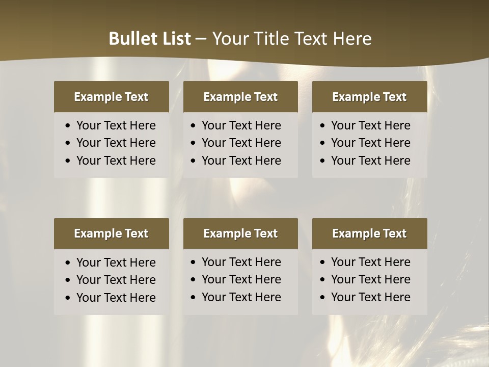 Young Woman Looking Out Of Window PowerPoint Template