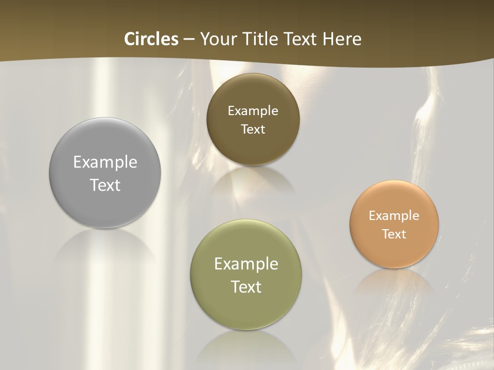 Young Woman Looking Out Of Window PowerPoint Template