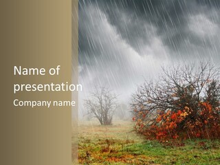 Stormy Weather PowerPoint Template