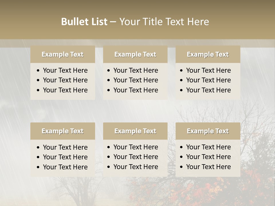 Stormy Weather PowerPoint Template