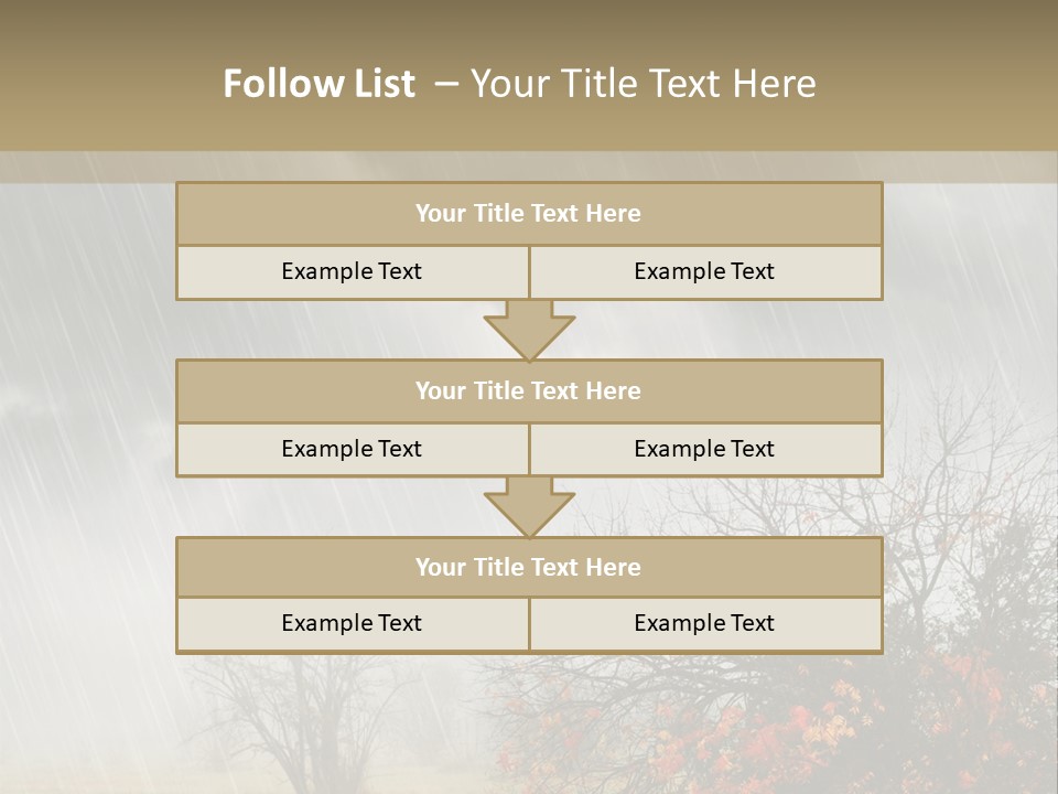 Stormy Weather PowerPoint Template