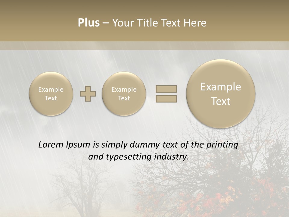 Stormy Weather PowerPoint Template