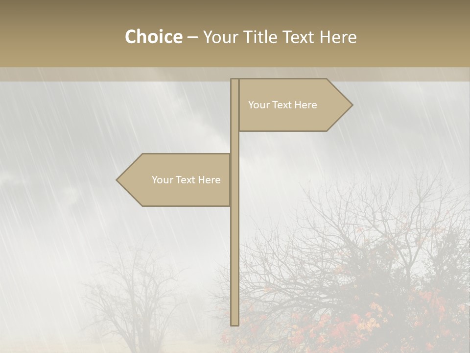 Stormy Weather PowerPoint Template
