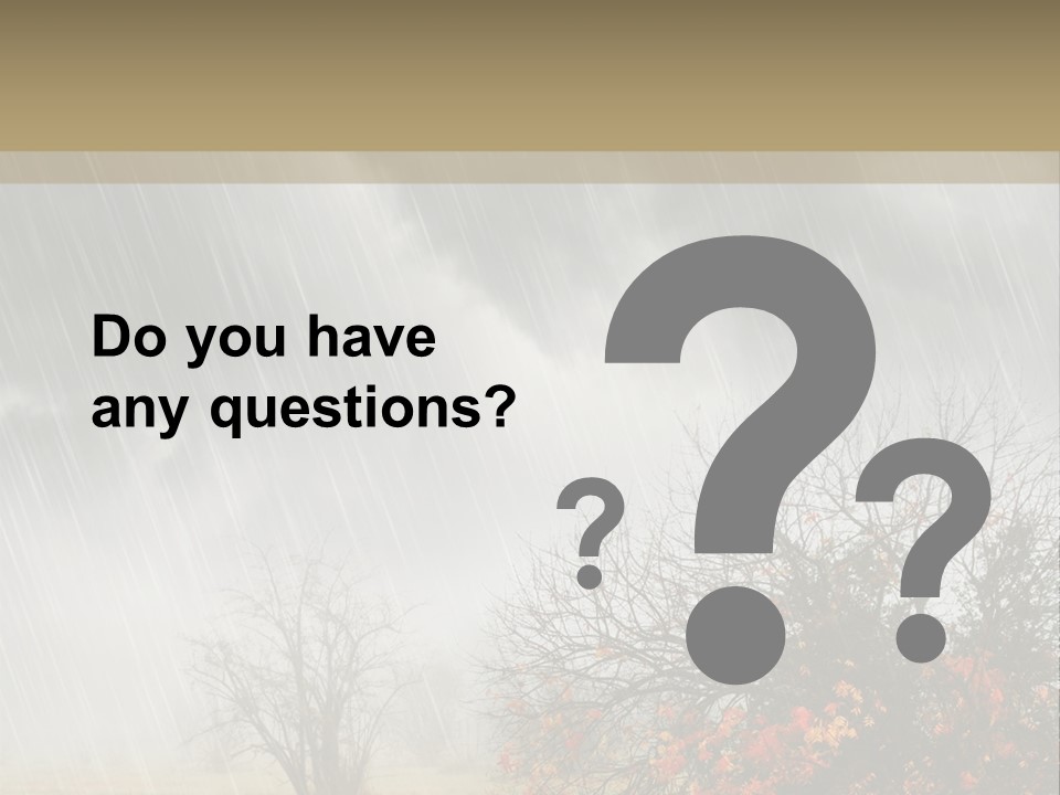 Stormy Weather PowerPoint Template