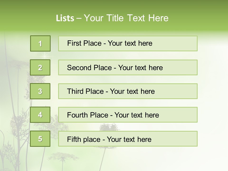 Tea Leaves And Teapot On White Background PowerPoint Template