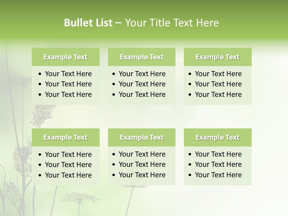 Tea Leaves And Teapot On White Background PowerPoint Template