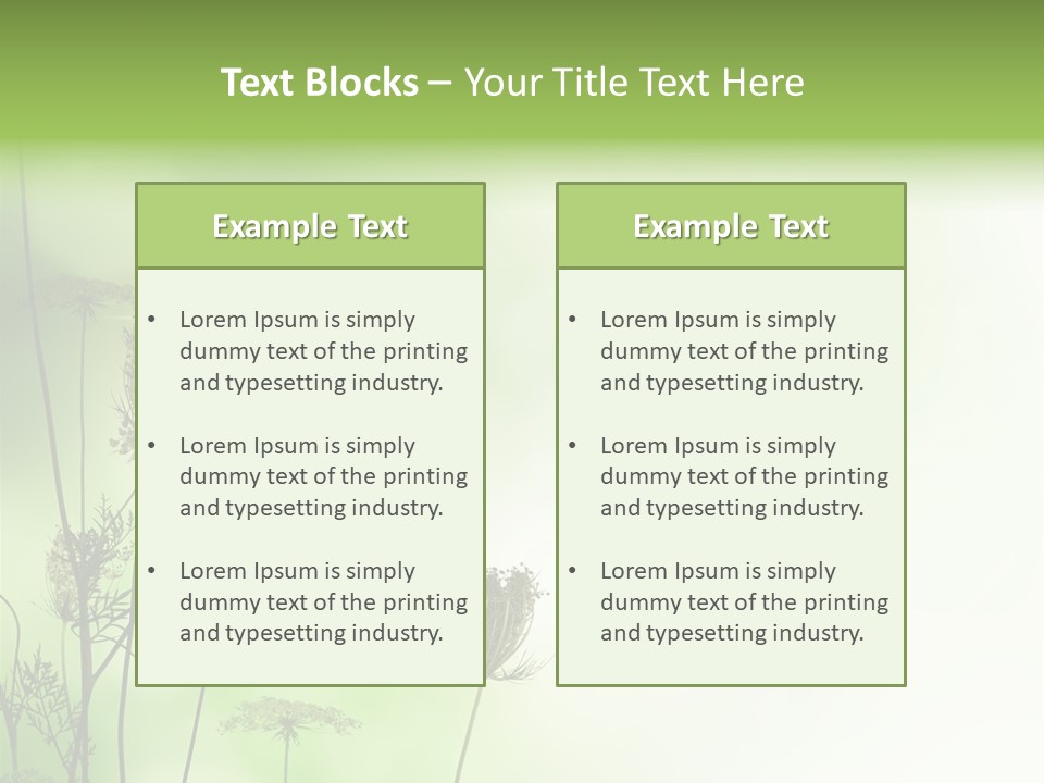 Tea Leaves And Teapot On White Background PowerPoint Template