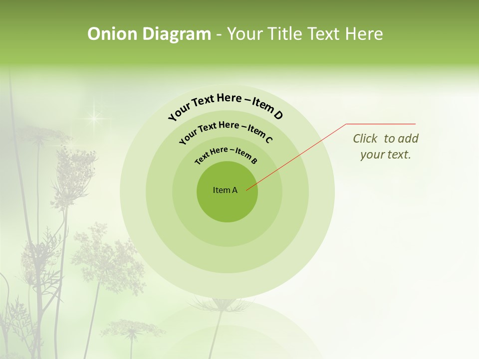 Tea Leaves And Teapot On White Background PowerPoint Template