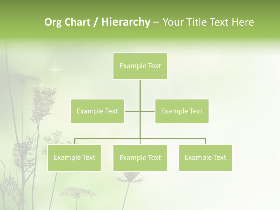 Tea Leaves And Teapot On White Background PowerPoint Template