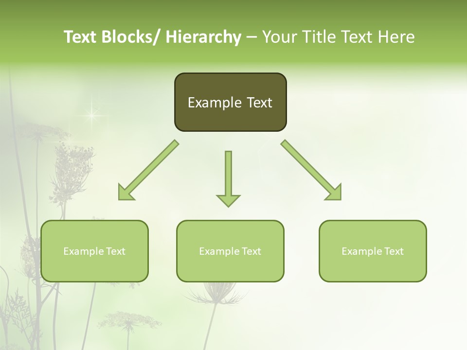 Tea Leaves And Teapot On White Background PowerPoint Template