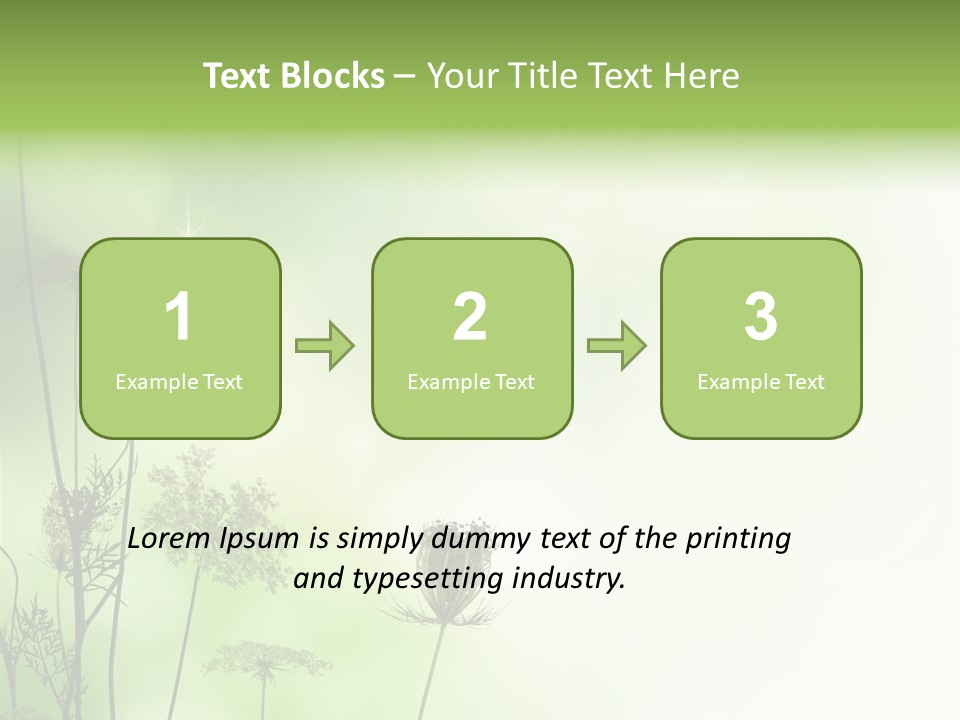 Tea Leaves And Teapot On White Background PowerPoint Template