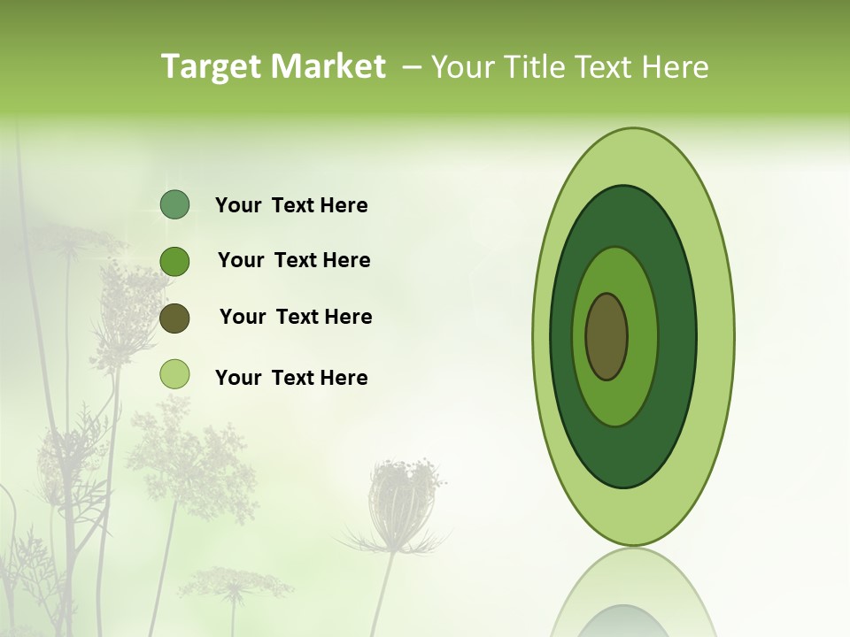 Tea Leaves And Teapot On White Background PowerPoint Template