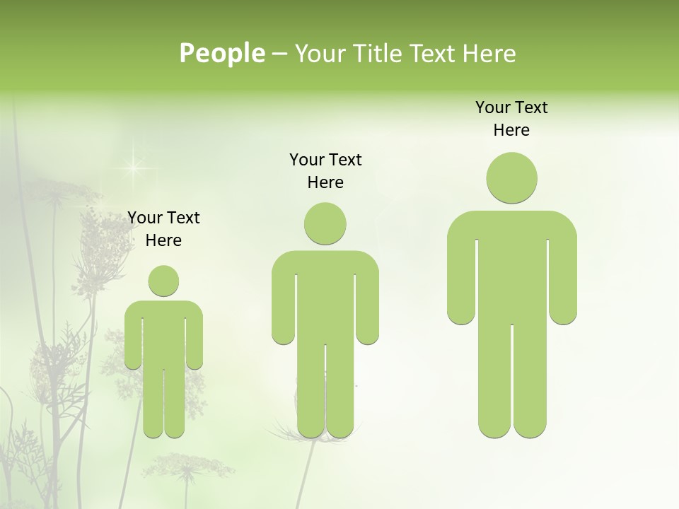 Tea Leaves And Teapot On White Background PowerPoint Template