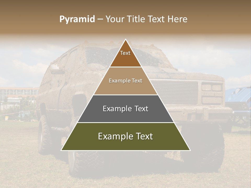 Off-Roading Monster Truck On Show Autoexotic PowerPoint Template