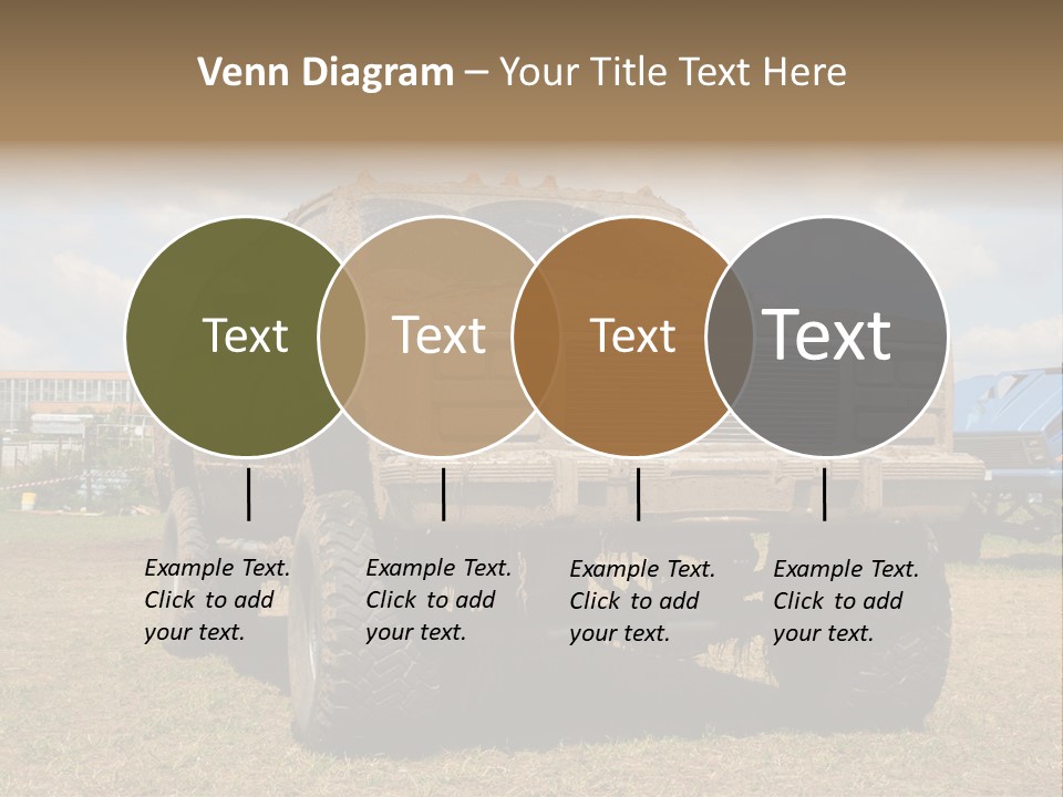 Off-Roading Monster Truck On Show Autoexotic PowerPoint Template