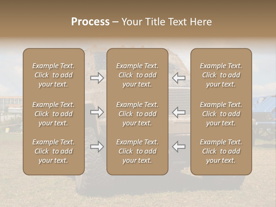 Off-Roading Monster Truck On Show Autoexotic PowerPoint Template