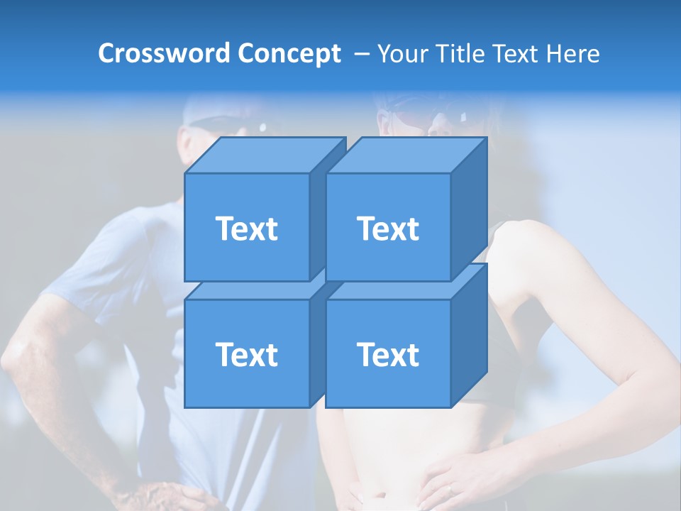 Mature Or Senior Couple In Jogging Gear Doing Sport And Physical Exercise Outdoors PowerPoint Template