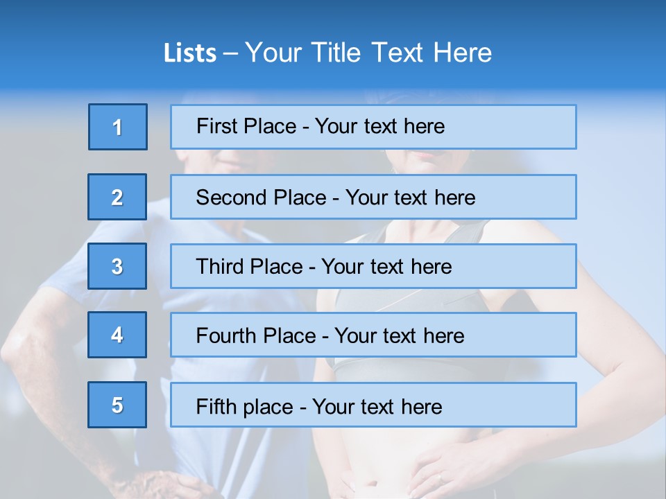 Mature Or Senior Couple In Jogging Gear Doing Sport And Physical Exercise Outdoors PowerPoint Template