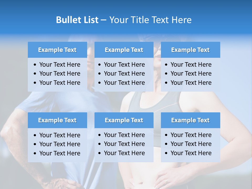 Mature Or Senior Couple In Jogging Gear Doing Sport And Physical Exercise Outdoors PowerPoint Template