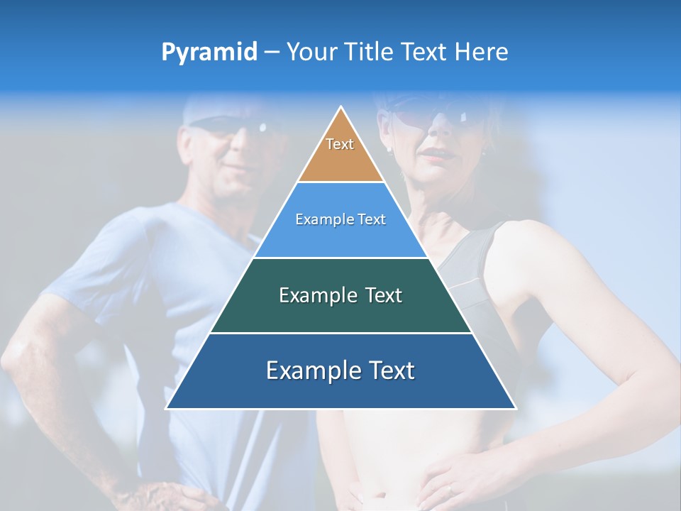 Mature Or Senior Couple In Jogging Gear Doing Sport And Physical Exercise Outdoors PowerPoint Template