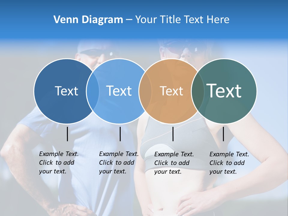 Mature Or Senior Couple In Jogging Gear Doing Sport And Physical Exercise Outdoors PowerPoint Template