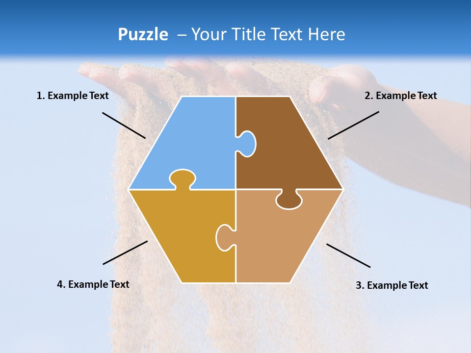 Time Is Running Like Sand Through Your Fingers PowerPoint Template