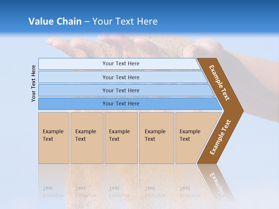 Time Is Running Like Sand Through Your Fingers PowerPoint Template