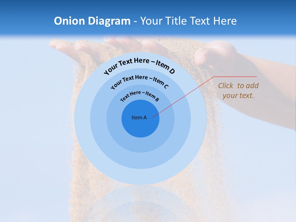 Time Is Running Like Sand Through Your Fingers PowerPoint Template