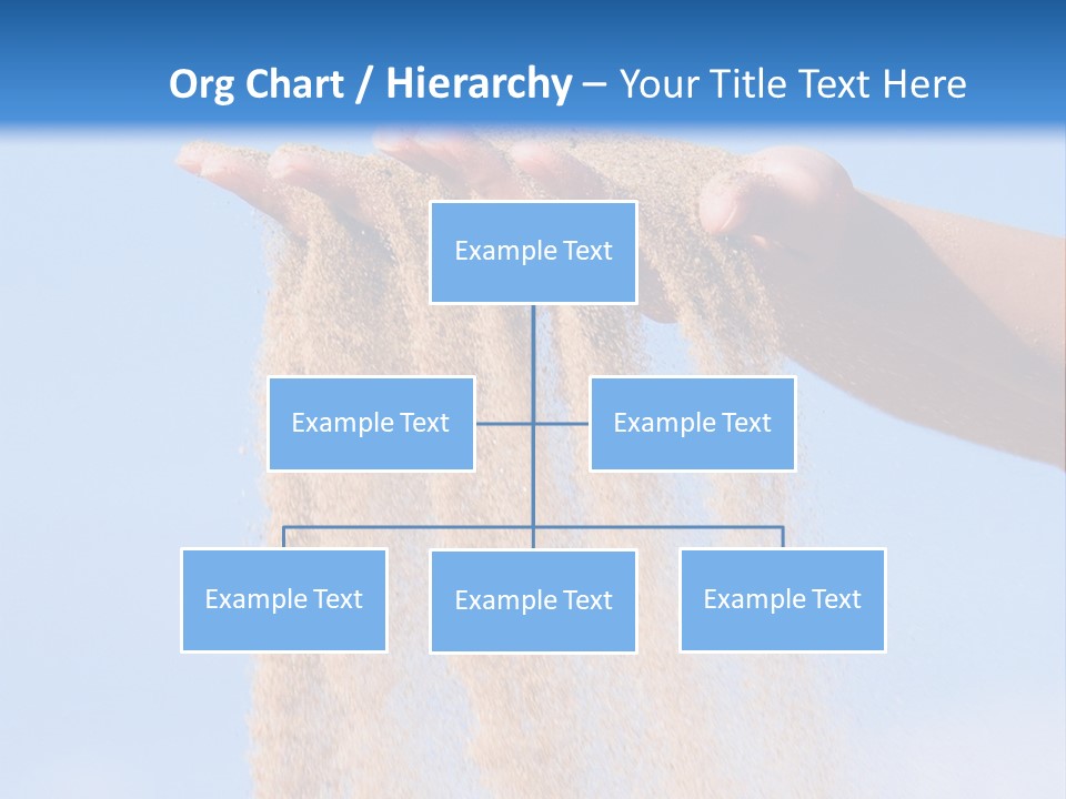 Time Is Running Like Sand Through Your Fingers PowerPoint Template