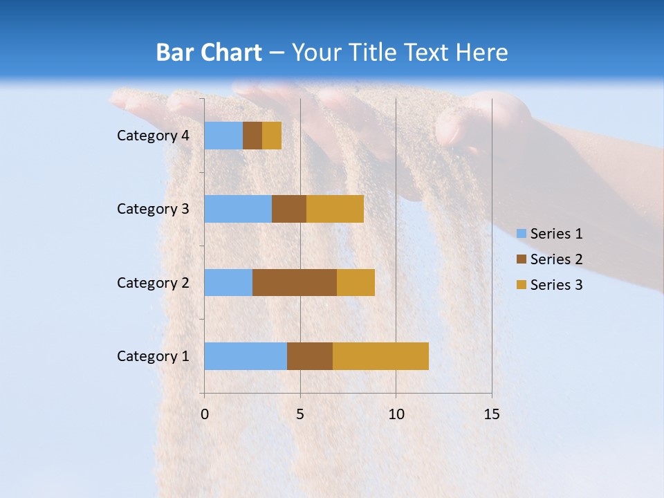 Time Is Running Like Sand Through Your Fingers PowerPoint Template
