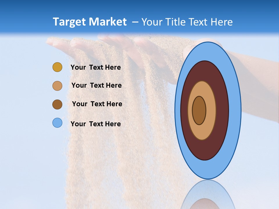 Time Is Running Like Sand Through Your Fingers PowerPoint Template