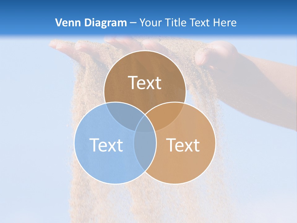Time Is Running Like Sand Through Your Fingers PowerPoint Template