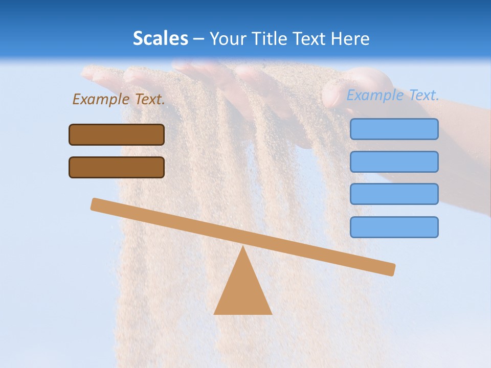 Time Is Running Like Sand Through Your Fingers PowerPoint Template