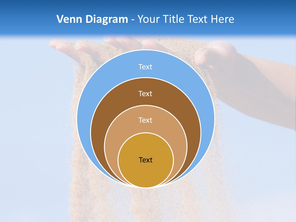 Time Is Running Like Sand Through Your Fingers PowerPoint Template