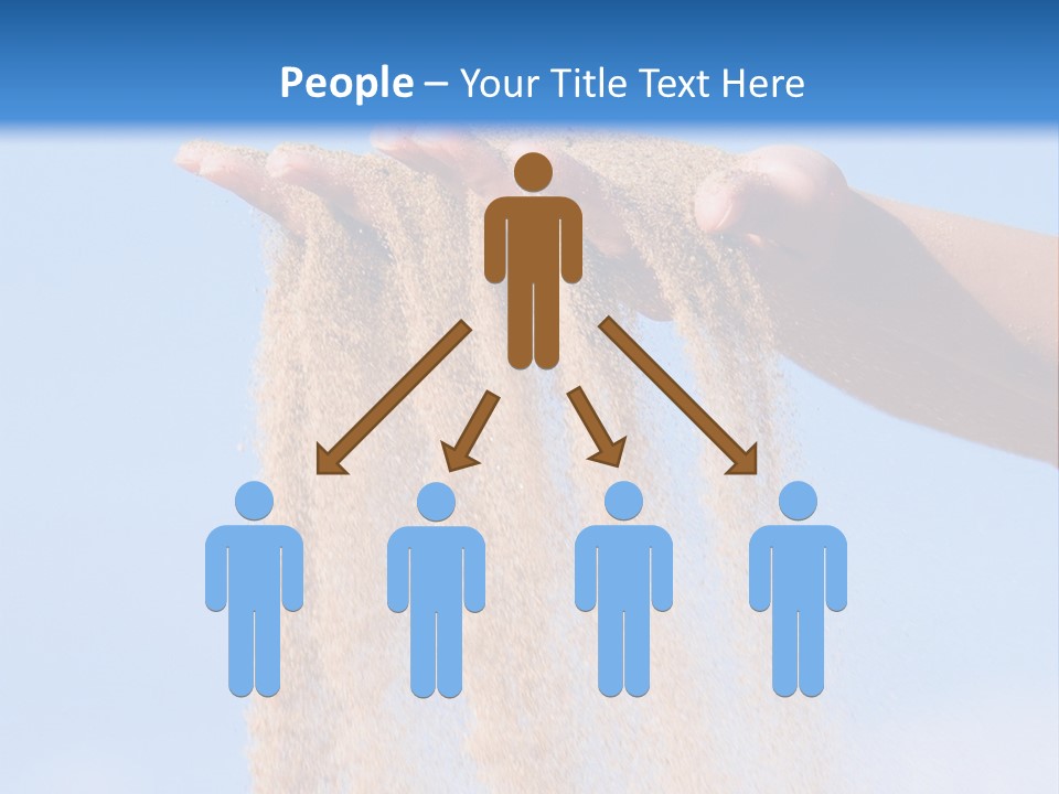 Time Is Running Like Sand Through Your Fingers PowerPoint Template