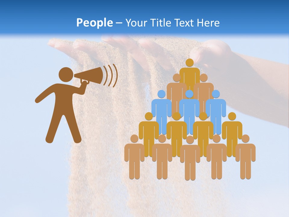 Time Is Running Like Sand Through Your Fingers PowerPoint Template